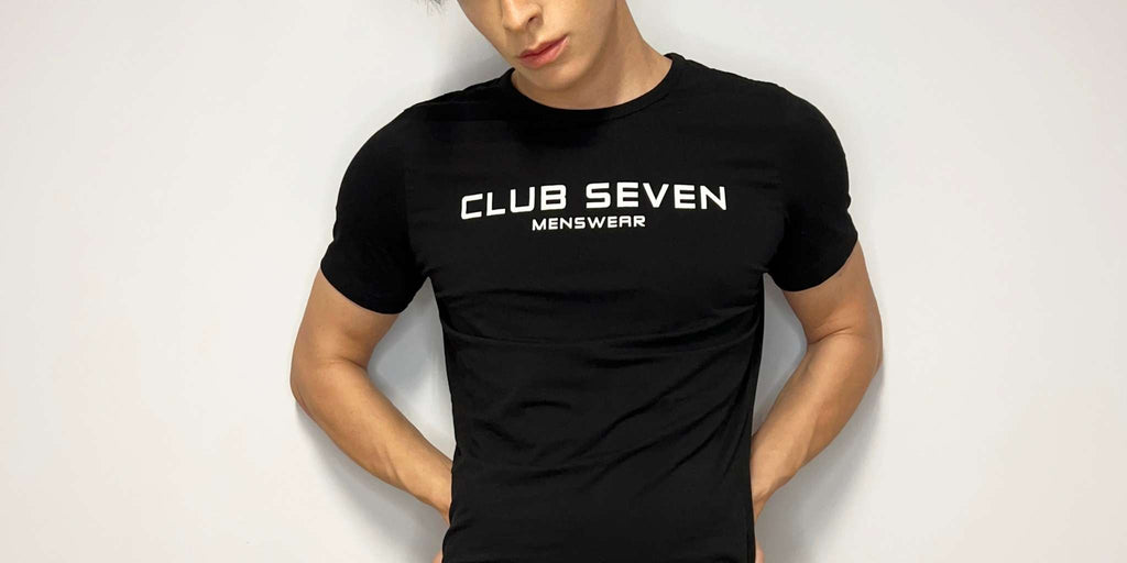Club Seven Mens wear t-shirt loungewear for men perfect for gift box and goes with boxer shorts
