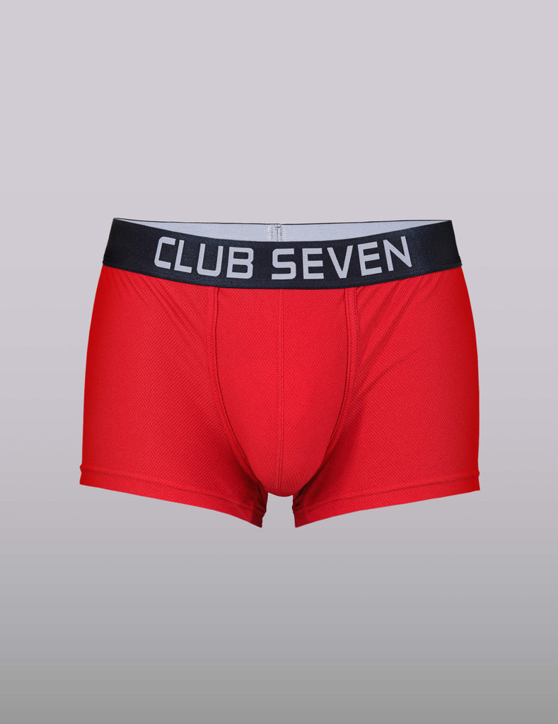 Club Seven Royal Red Men Underwear Trunk