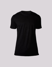 Luxuriöses schwarzes T-Shirt für Herren