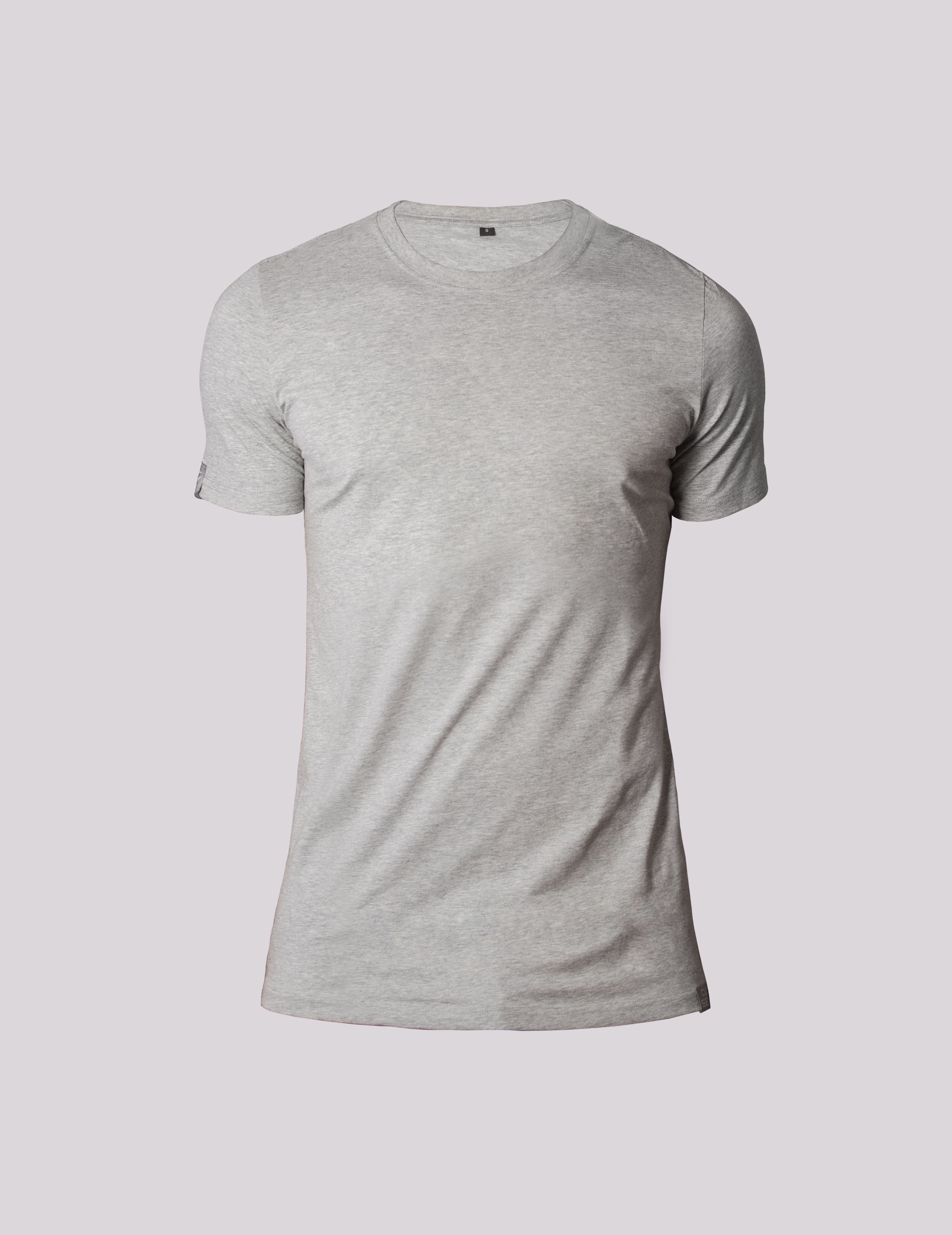 Luxuriöses graues T-Shirt für Herren